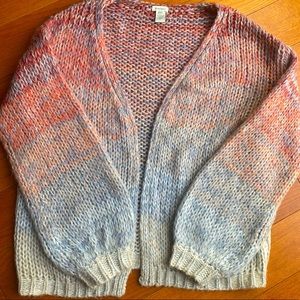 Sundance Wool Open Cardigan